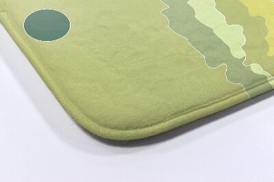 Tapis de salle de bain Abstraction des montagnes