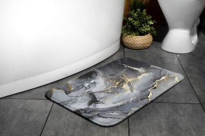 Tapis de salle de bain Marbre gris