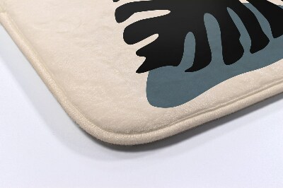 Tapis de bain Feuille de monstera