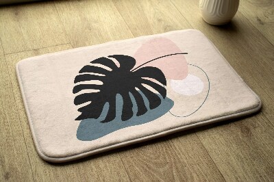 Tapis de bain Feuille de monstera