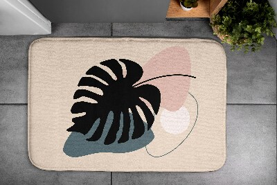 Tapis de bain Feuille de monstera