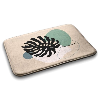 Tapis salle de bain Feuille de fougère