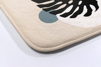 Tapis salle de bain Feuille de fougère