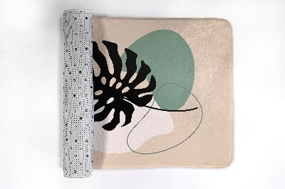 Tapis salle de bain Feuille de fougère
