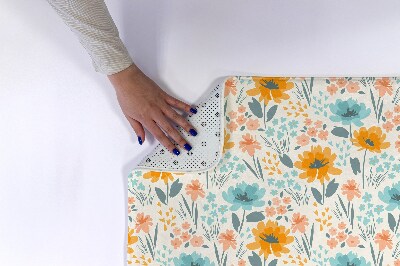 Tapis de bain Motif floral
