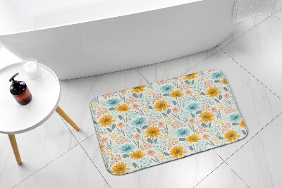 Tapis de bain Motif floral