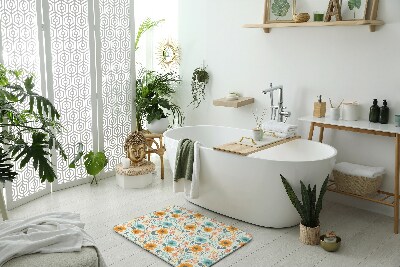Tapis de bain Motif floral