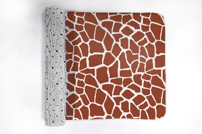 Tapis de bain Taches de girafe