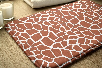 Tapis de bain Taches de girafe
