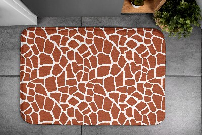 Tapis de bain Taches de girafe