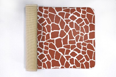Tapis de bain Taches de girafe