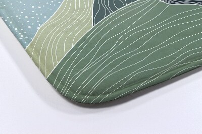 Tapis de bain Paysage géométrique