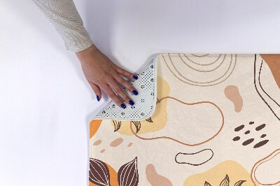 Tapis de salle de bain Abstractions florales