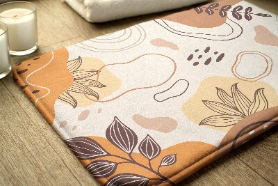 Tapis de salle de bain Abstractions florales