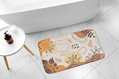 Tapis de salle de bain Abstractions florales