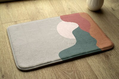 Tapis salle de bain Lever du soleil