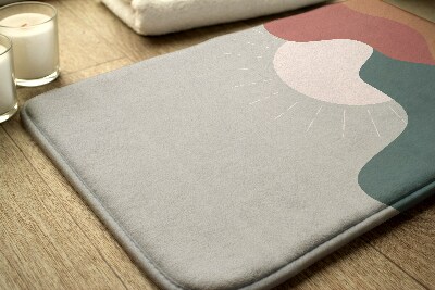 Tapis salle de bain Lever du soleil
