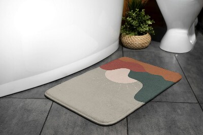 Tapis salle de bain Lever du soleil