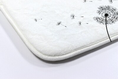 Tapis de salle de bain Fleurs de pissenlit