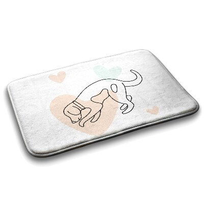 Tapis bain Animaux canins