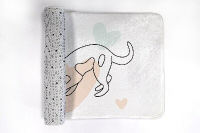 Tapis bain Animaux canins