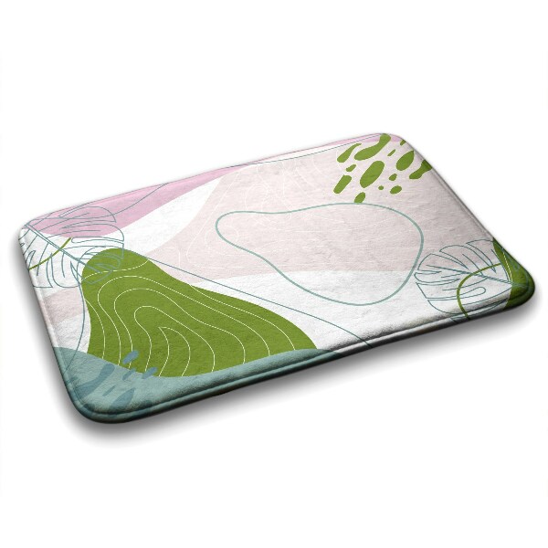 Tapis salle de bain Abstraction géométrique