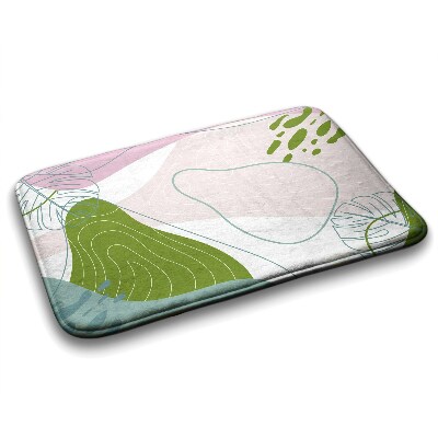 Tapis salle de bain Abstraction géométrique