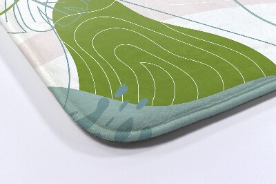 Tapis salle de bain Abstraction géométrique