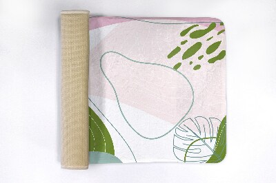 Tapis salle de bain Abstraction géométrique