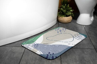 Tapis de salle de bain Abstraction géométrique