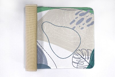 Tapis de salle de bain Abstraction géométrique