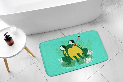 Tapis salle de bain Grenouille grenouille