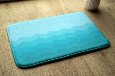 Tapis de salle de bain Ondes géométriques