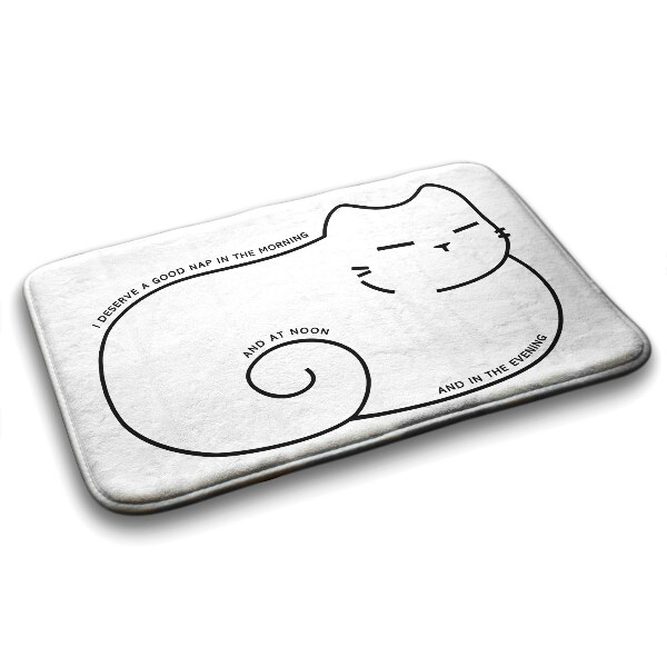 Tapis de salle de bain Pain de chat