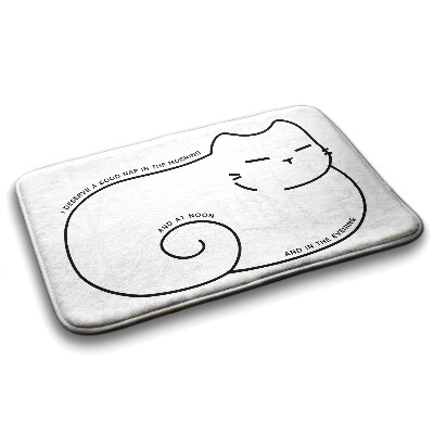 Tapis de salle de bain Pain de chat