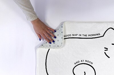 Tapis de salle de bain Pain de chat