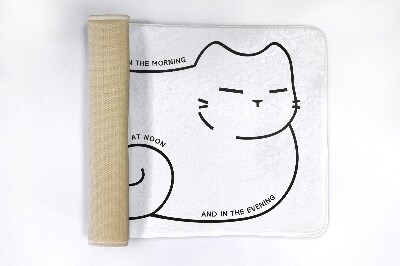 Tapis de salle de bain Pain de chat