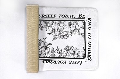 Tapis de bain Fleurs