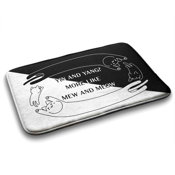 Tapis de salle de bain Chats