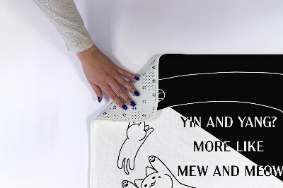 Tapis de salle de bain Chats