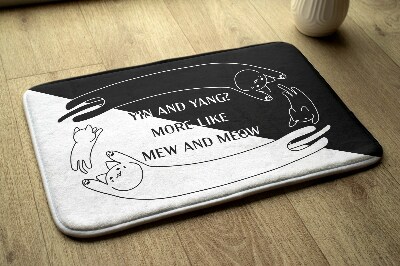 Tapis de salle de bain Chats