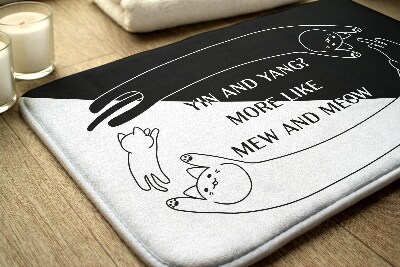 Tapis de salle de bain Chats