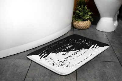 Tapis de salle de bain Chats