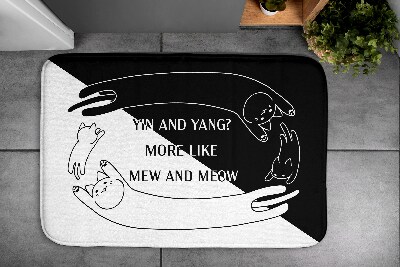 Tapis de salle de bain Chats