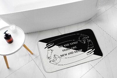Tapis de salle de bain Chats