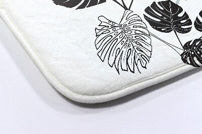 Tapis bain Feuilles de monstera