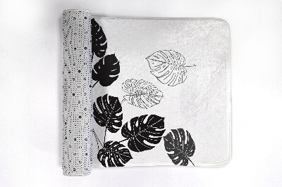 Tapis bain Feuilles de monstera