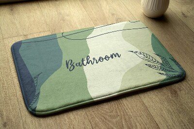Tapis salle de bain Verts pastel