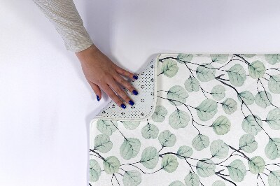 Tapis de salle de bain Feuilles d'eucalyptus