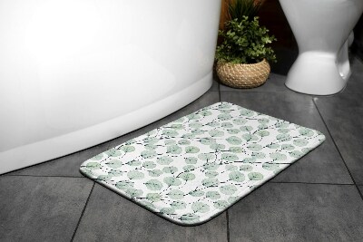 Tapis de salle de bain Feuilles d'eucalyptus